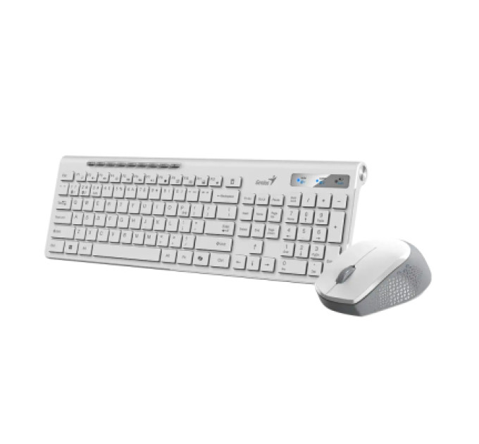 Genius Комплект Genius SlimStar 8230 Wireless/Bluetooth UA White (31340015423)