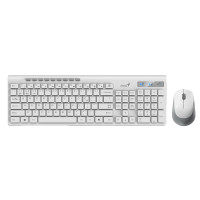Комплект Genius SlimStar 8230 Wireless/Bluetooth UA White (31340015423)
