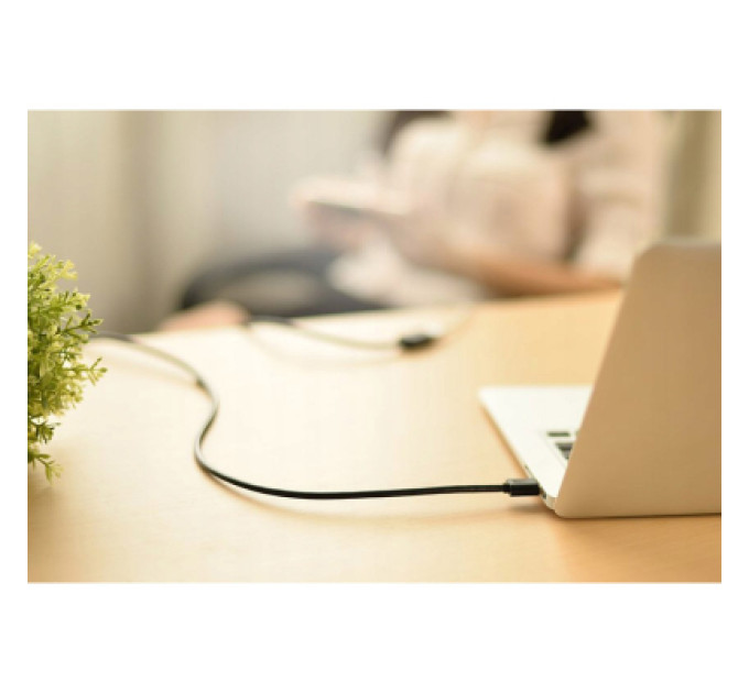 Ugreen Дата кабель USB 2.0 AM/AF 1.0m US103 black Ugreen (10314)