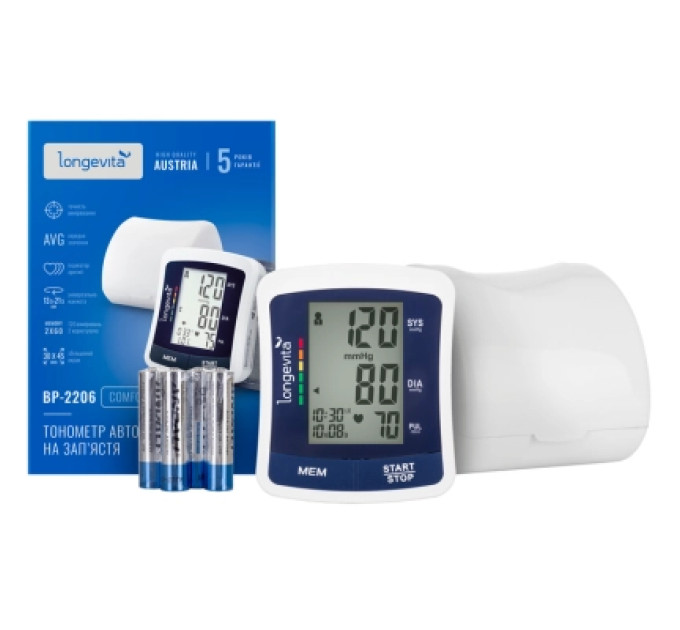 Longevita Тонометр Longevita BP-2206