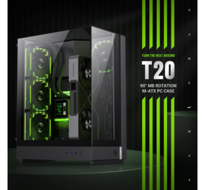 Gamemax Корпус Gamemax T20 BK