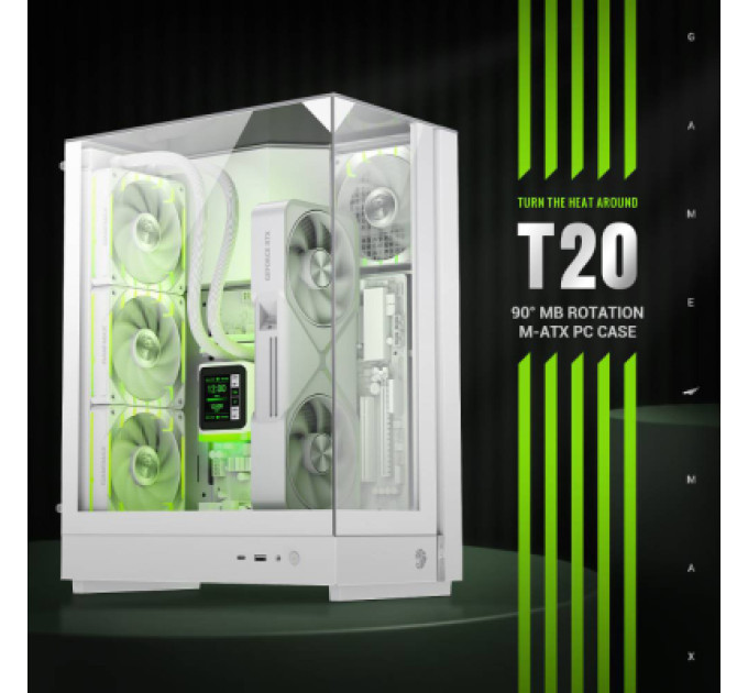 Gamemax Корпус Gamemax T20 WH
