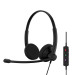 Epos Навушники Epos Impact 100 MS Stereo USB-C+A Black (1001421)