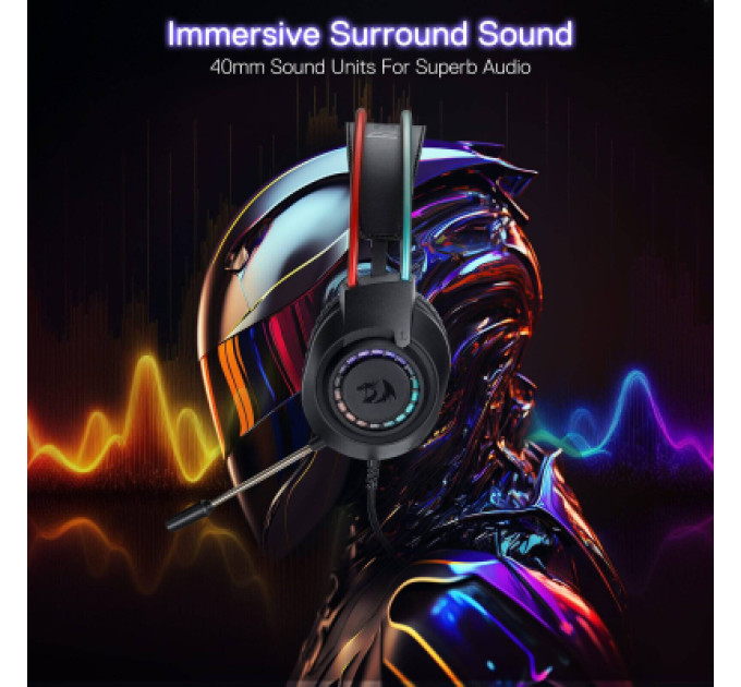 Redragon Навушники Redragon Scream H231 USB Black (71931)