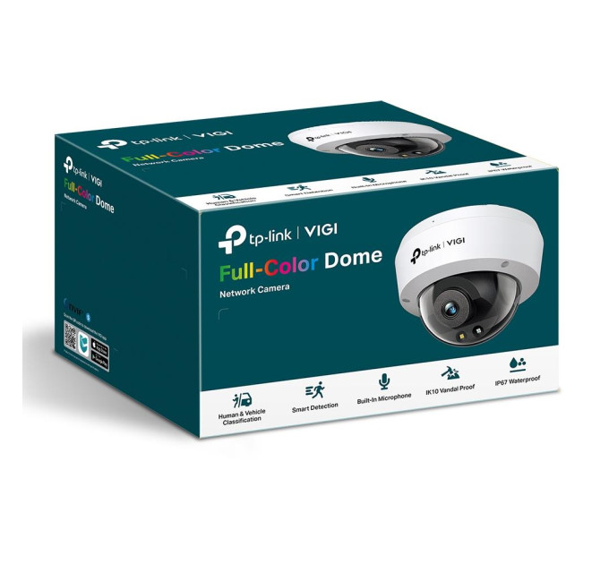 TP-Link 4 МП купольна мережева камера, VIGI C240(2.8mm) TP-LINK