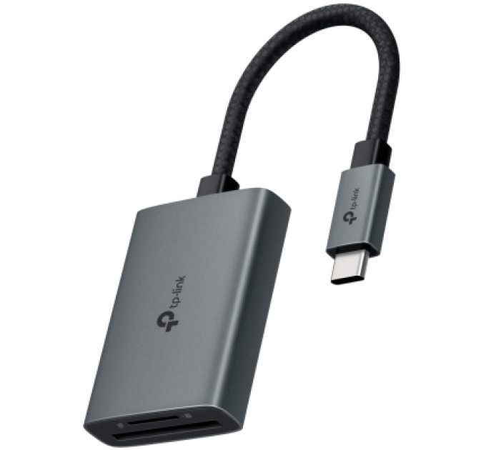 TP-Link Зчитувач флеш-карт TP-Link USB-C SD + TF silver (UA430C)