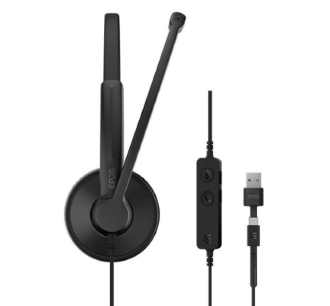 Epos Навушники Epos Impact 100 UC Stereo USB-C+A (1001420)