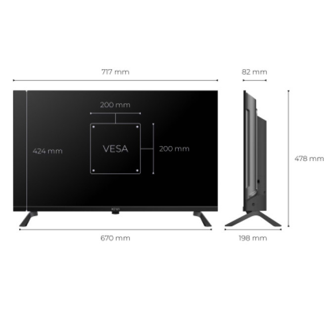 Kivi Телевізор Kivi 32H800KB