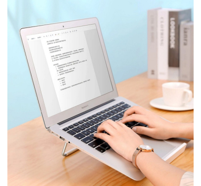 Ugreen Підставка до ноутбука Ugreen LP230 Foldable Desktop Laptop Stand Silver (80348)