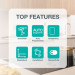 Gorenje Варочна поверхня Gorenje GI6432BSCWF
