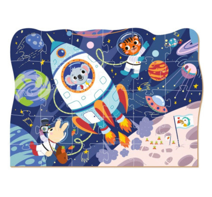 DoDo Пазл DoDo Екскурсія у Космос, 30 елементів (300374)