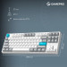 GamePro Клавіатура GamePro Asgard Ragnar Wireless/Bluetooth/USB UA White (MK285WH)