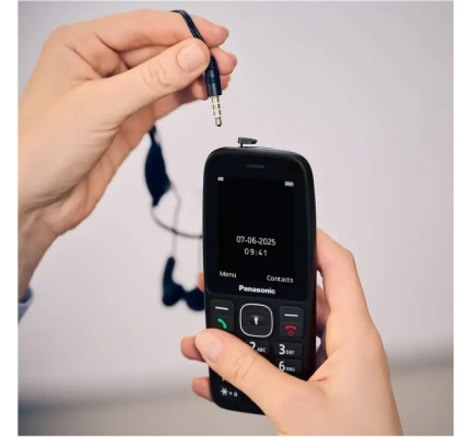 Panasonic Мобільний телефон Panasonic KX-TF400 Black (KX-TF400EXB)