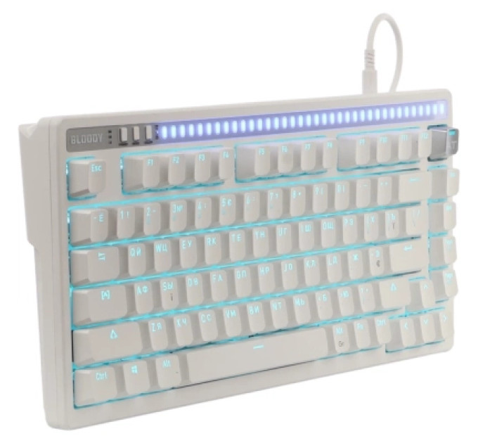 A4Tech Клавіатура A4Tech Bloody AT75 USB RGB UA White (4711421002776)
