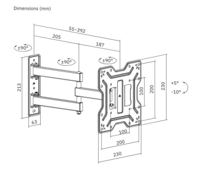 ITech Кронштейн ITech LCD223