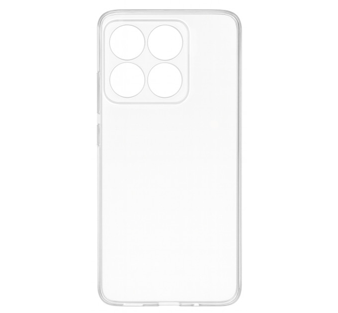 Dengos Чохол-накладка Dengos TPU для Motorola Moto Edge 60 Fusion Clear (DG-TPU-TRP-54)