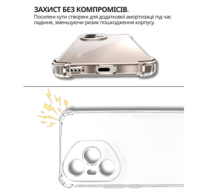 BeCover Чохол до мобільного телефона BeCover Anti-Shock Honor 400 Pro Clear (714712)