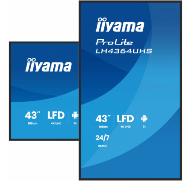 iiyama LCD панель iiyama LH4364UHS-B1AG