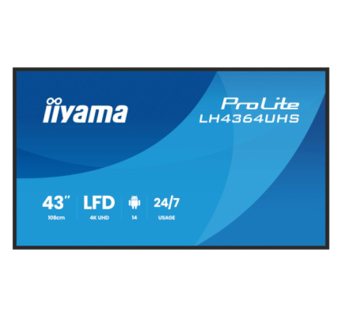 iiyama LCD панель iiyama LH4364UHS-B1AG