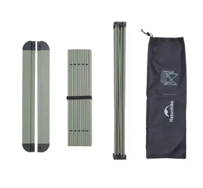 Naturehike Туристичний стіл Naturehike CNK2450JJ013, M, алюміній, сірий (6976507663267)