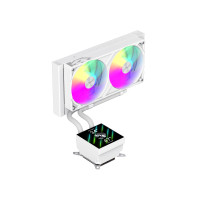 Система рідинного охолодження Gamemax GLACIER 240 LCD WH