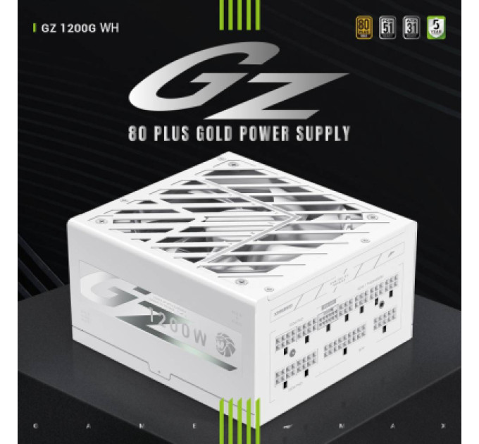 Gamemax Блок живлення Gamemax 1200W (GZ 1200G WH)