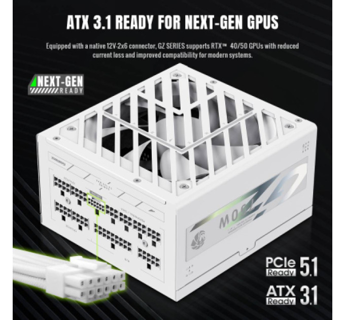 Gamemax Блок живлення Gamemax 750W (GZ 750G WH)