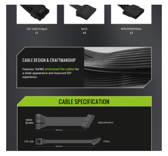 Gamemax Блок живлення Gamemax 650W (GS 650G V25)