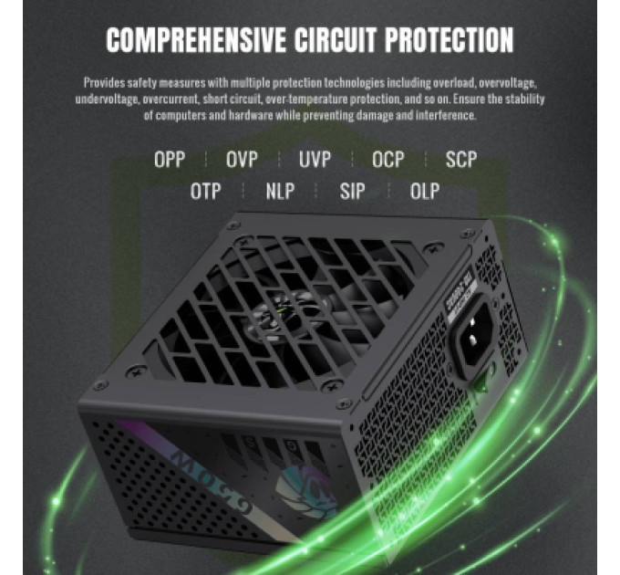 Gamemax Блок живлення Gamemax 650W (GS 650G V25)