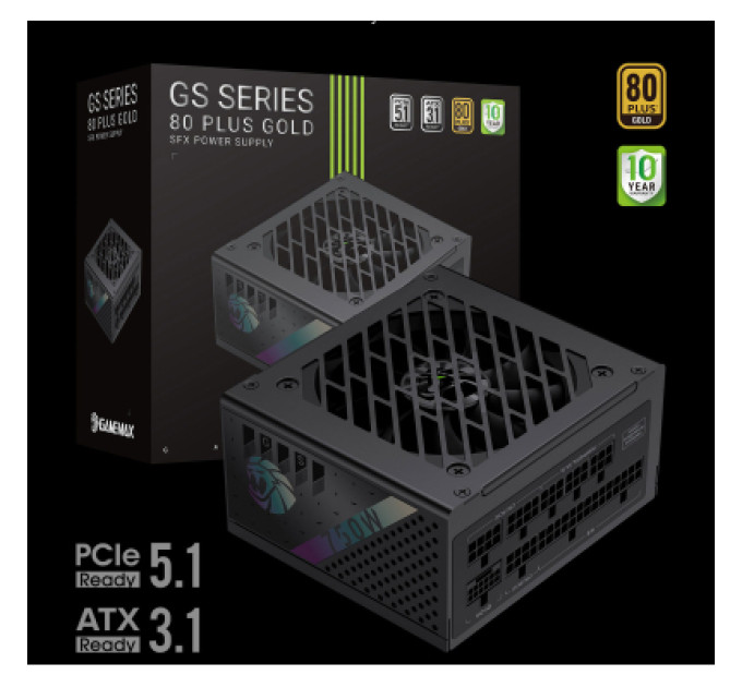 Gamemax Блок живлення Gamemax 750W (GS 750G V25)