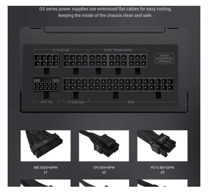 Gamemax Блок живлення Gamemax 750W (GS 750G V25)