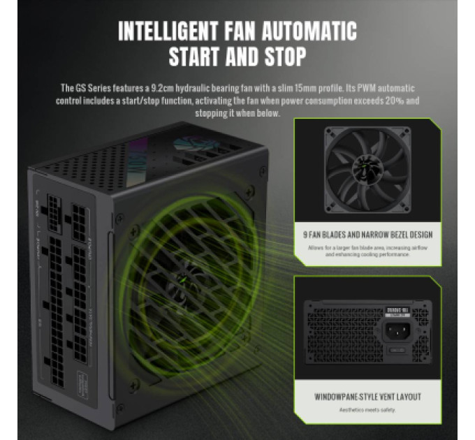 Gamemax Блок живлення Gamemax 750W (GS 750G V25)