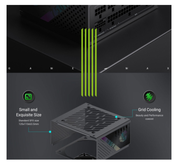 Gamemax Блок живлення Gamemax 750W (GS 750G V25)