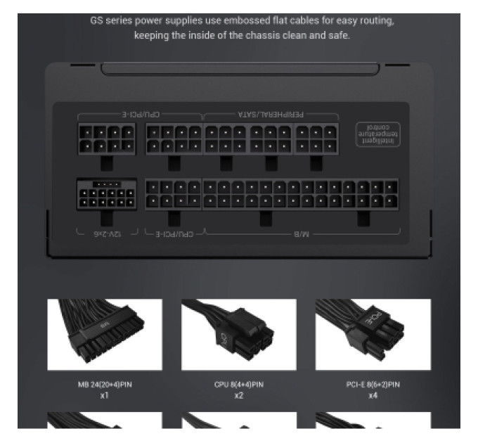 Gamemax Блок живлення Gamemax 850W (GS 850G V25)
