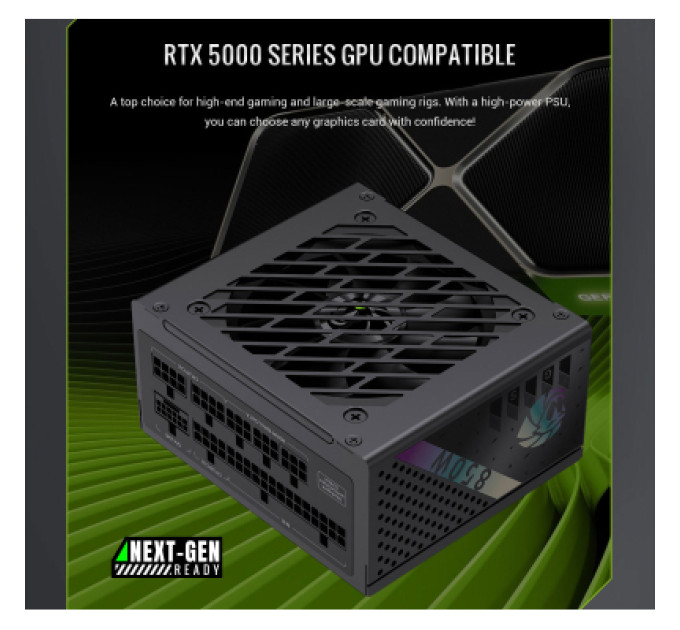 Gamemax Блок живлення Gamemax 850W (GS 850G V25)