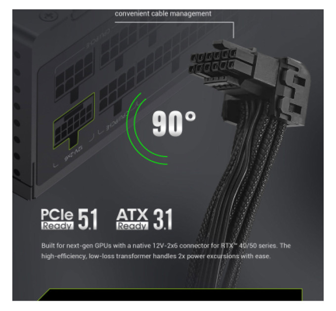 Gamemax Блок живлення Gamemax 850W (GS 850G V25)