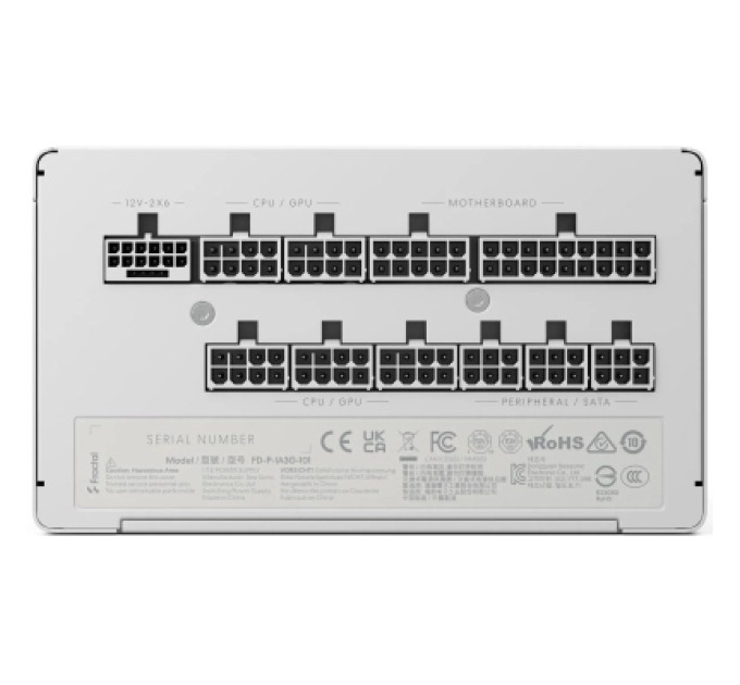 Fractal Design Блок живлення Fractal Design 1000W Ion 3 Gold (FD-P-IA3G-101-EU-WT)