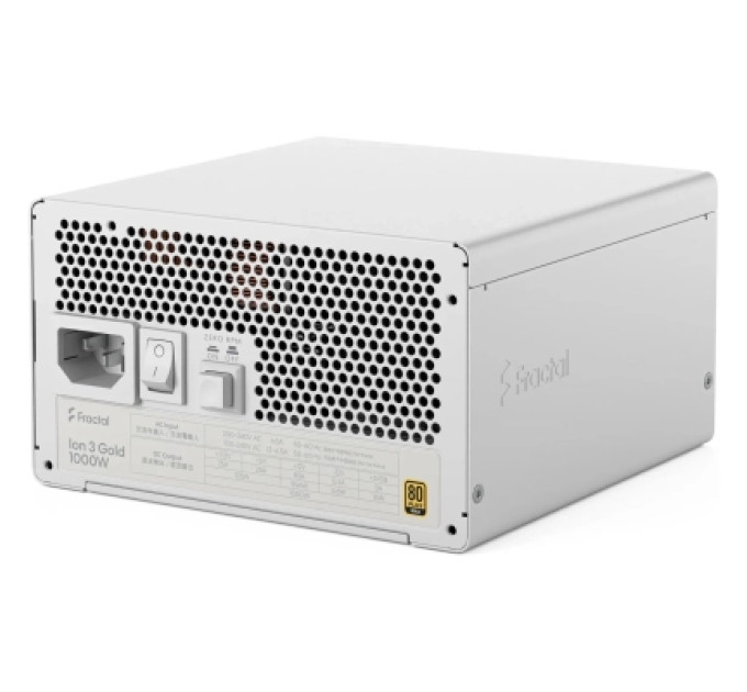 Fractal Design Блок живлення Fractal Design 1000W Ion 3 Gold (FD-P-IA3G-101-EU-WT)