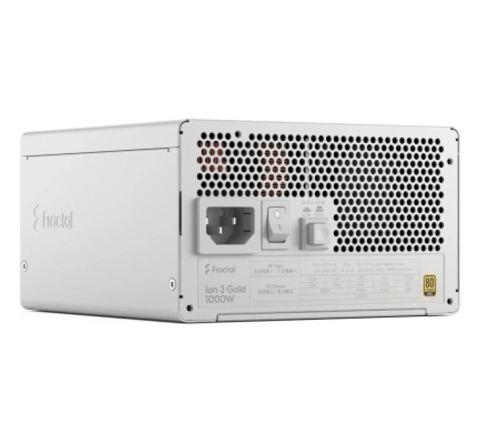 Fractal Design Блок живлення Fractal Design 1000W Ion 3 Gold (FD-P-IA3G-101-EU-WT)