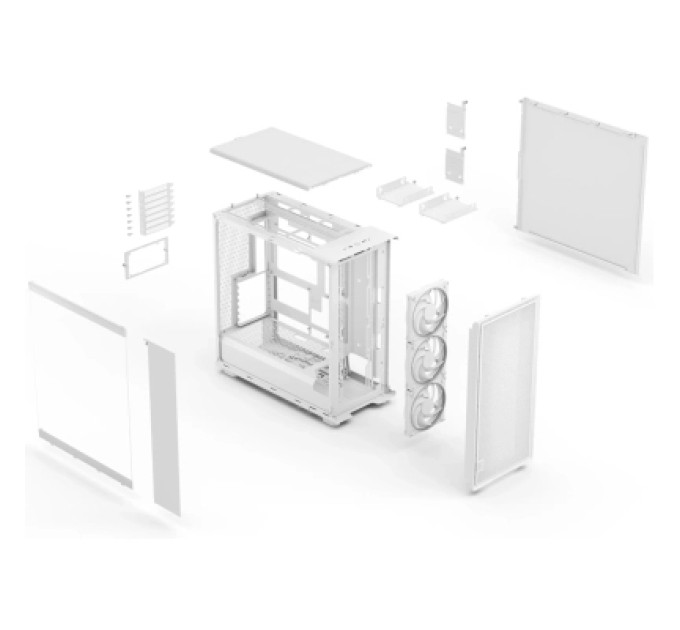 Fractal Design Корпус для ПК Fractal Design Epoch XL White TG RGB CT (FD-C-EPO1X-05)
