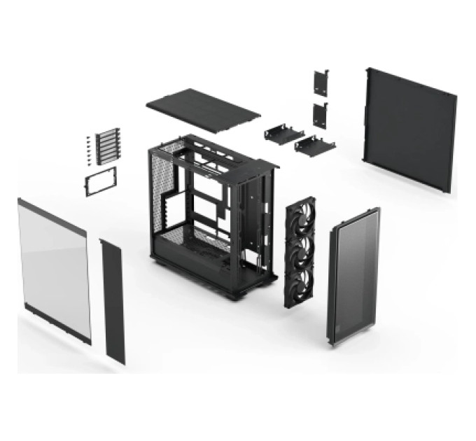 Fractal Design Корпус для ПК Fractal Design Epoch XL Black TG Light tint (FD-C-EPO1X-02)