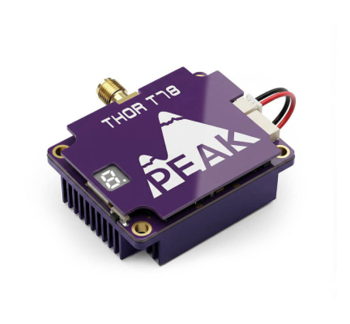 Peakfpv Відеопередавач (VTX) Peakfpv THOR T78 3W 7.2-8G упаковка 400 шт. (T78BOX400)
