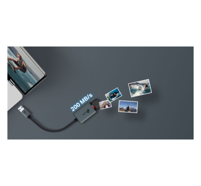 TP-Link Зчитувач флеш-карт TP-Link USB 2.0 to SD/TF (UA430)