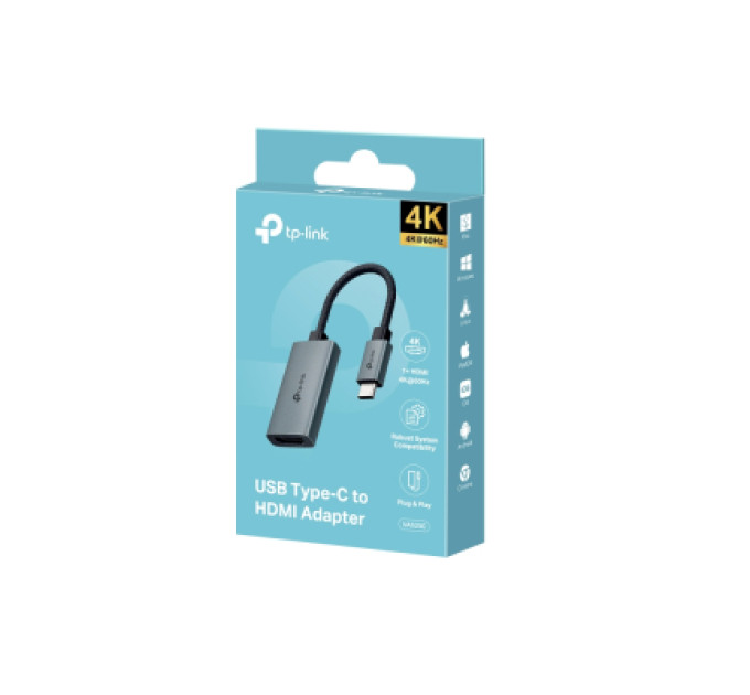 TP-Link Перехідник USB-C F to HDMI M black TP-Link (UA520C)