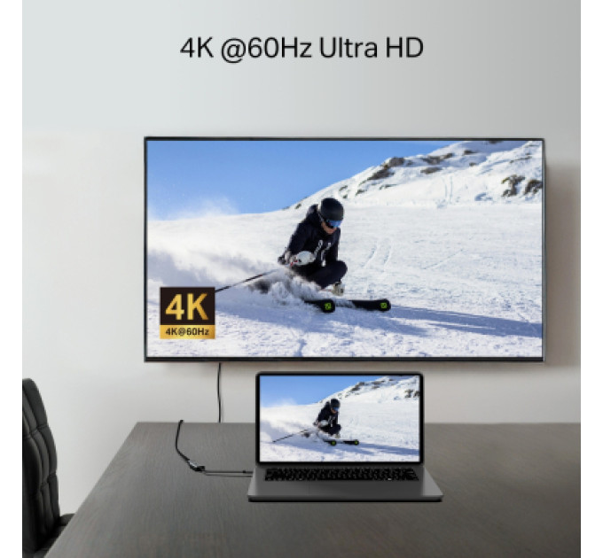 TP-Link Перехідник USB-C F to HDMI M black TP-Link (UA520C)