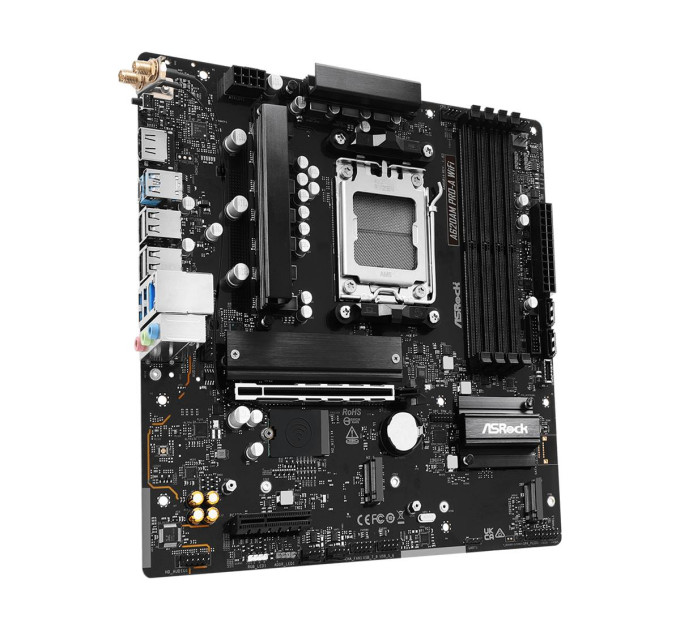 ASRock Материнська плата ASRock A620AM Pro-A WiFi Socket AM5