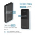 ColorWay Батарея універсальна ColorWay 10 000 mAh PD/22.5W, QC/3.0, LCD, Black (CW-PB100LPB3BK-PDD)