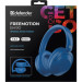Defender Навушники Defender FreeMotion B490 Bluetooth Blue (63491)