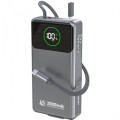 Dudao Батарея універсальна Dudao K31Pro 20000mAh 45W PD, QC, with built-in USB-C/Lightning cables (6977196682010)