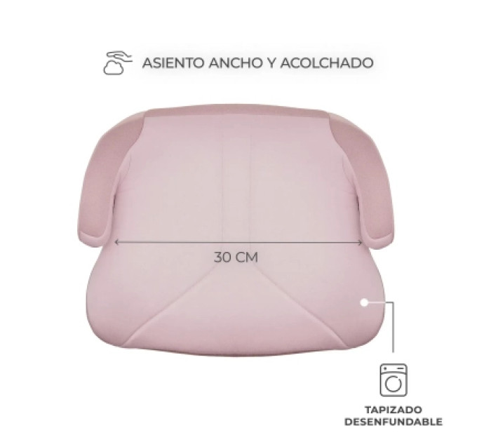 Kinderkraft Автокрісло Kinderkraft i-Boost 2 бустер Pink (KCIBOO02PNK0000) (5902533929184)